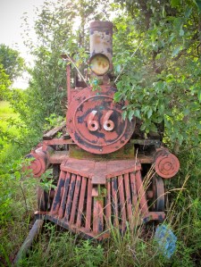 Abandoned Route 66 artifacts