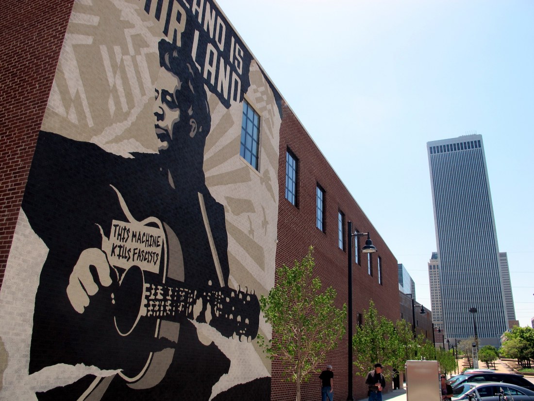 The Woody Guthrie Center in Tulsa